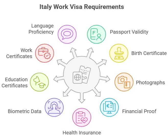 Italy Work Visa Requirements