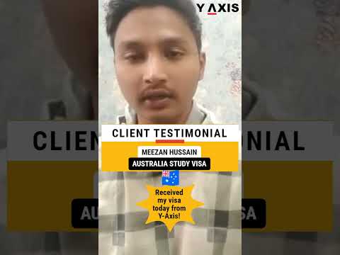 Testimonial - Meezan Hussain - Australia Study Visa Testimonial - Meezan Hussain - Australia Study Visa