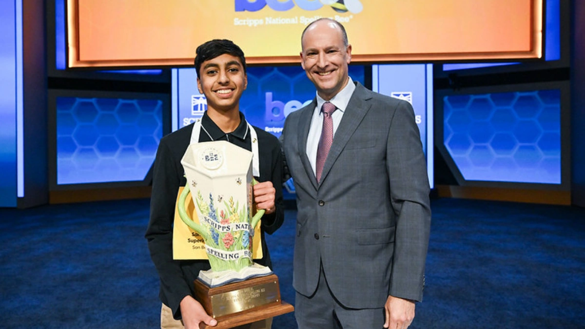 Shrey Parikh: Indian-American Teen Wins 2026 Scripps National Spelling Bee
